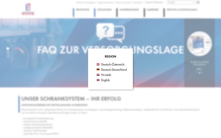 Screenshot of elsta.com