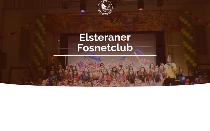 Screenshot of elsteraner-fosnetclub.de