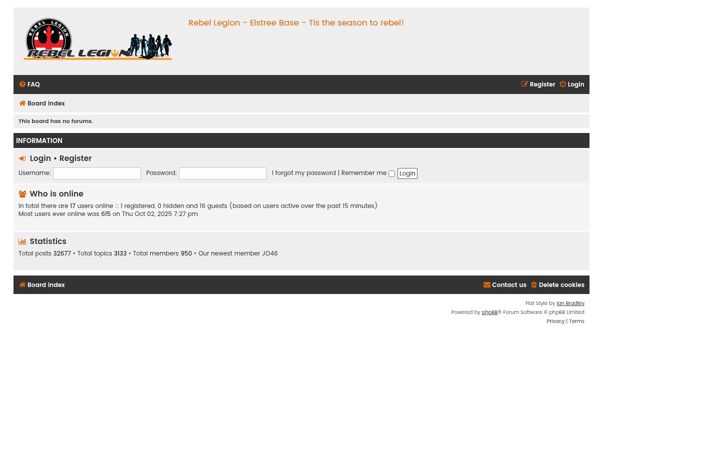 Screenshot von elstreebase.co.uk