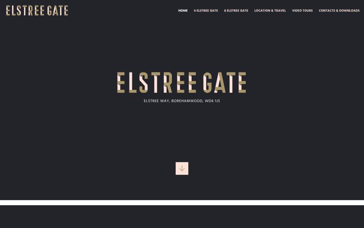 Screenshot von elstreegate.co.uk