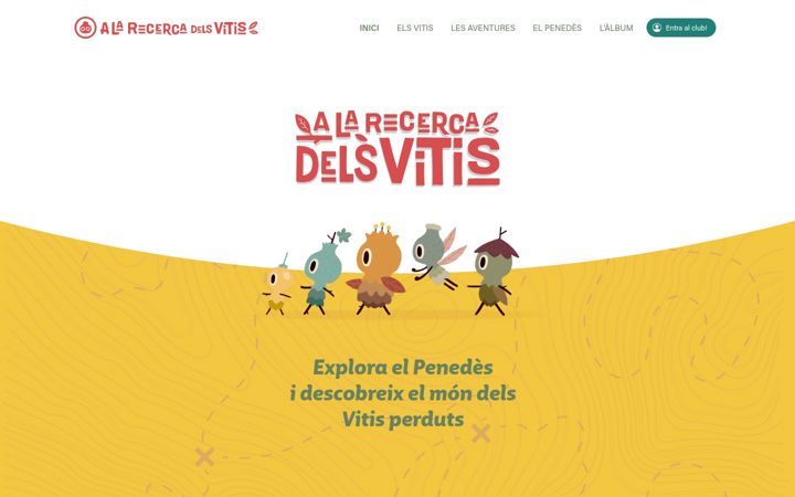 Screenshot of elsvitis.cat