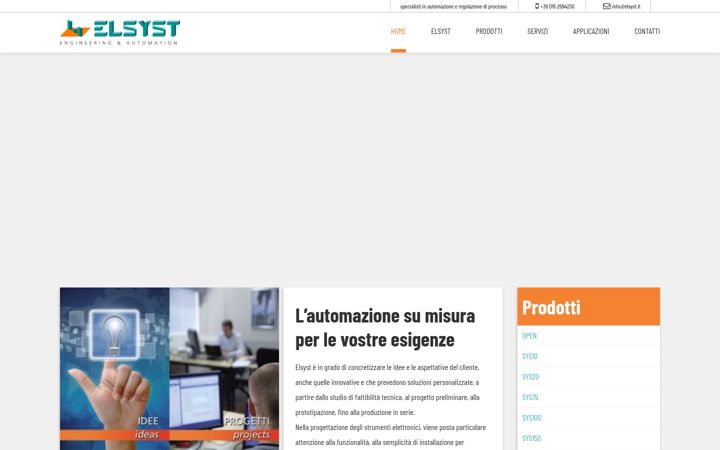 Képernyőkép: elsyst.it