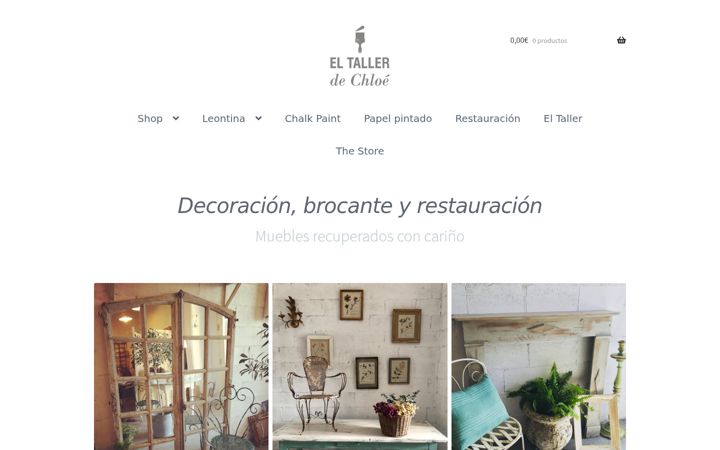 Screenshot of eltallerdechloe.es