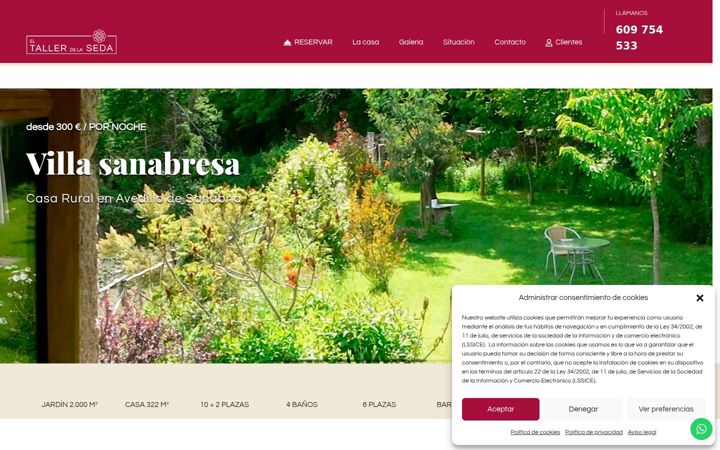 Screenshot of eltallerdelaseda.es