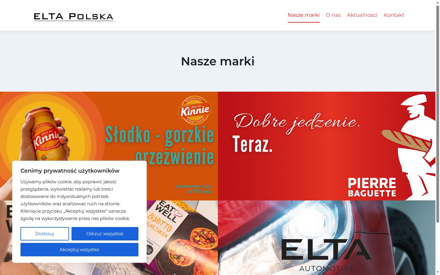 Snímek obrazovky baneru souhlasu zobrazeného před jakoukoli interakcí