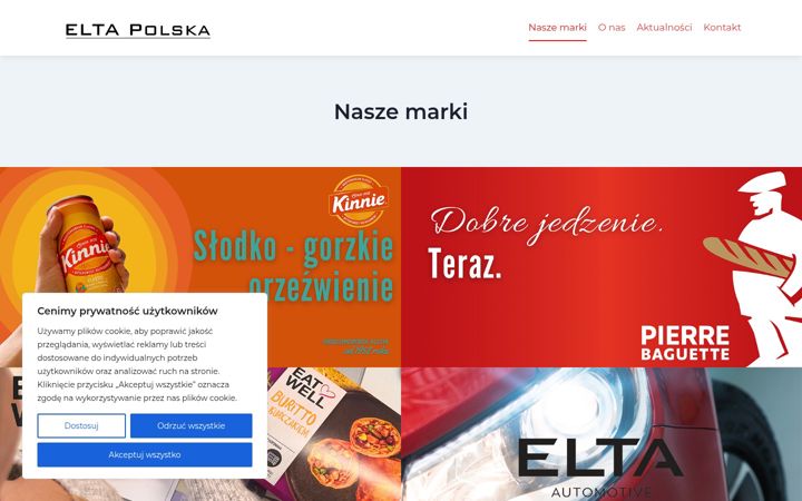 Snímek obrazovky eltapolska.pl