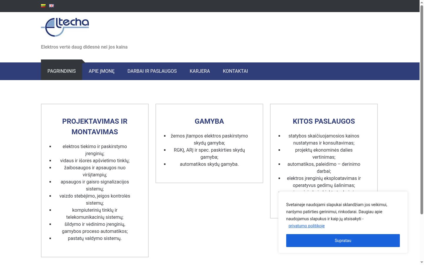 Snímek obrazovky baneru souhlasu zobrazeného před jakoukoli interakcí
