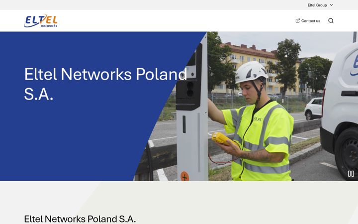 Snímek obrazovky eltelnetworks.pl