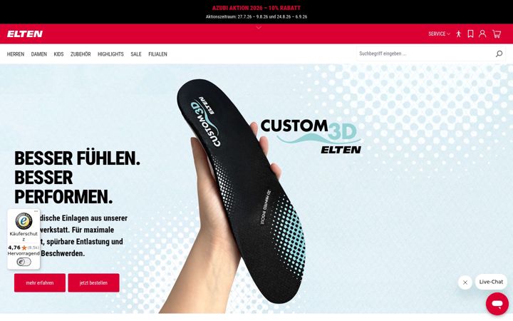 Screenshot του elten-store.de