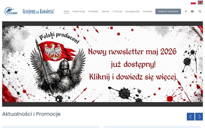 Snímek obrazovky elterm.pl