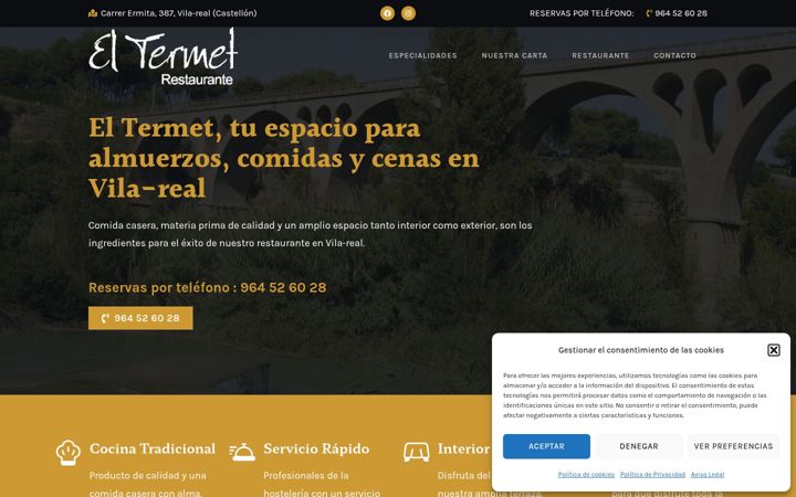 Screenshot of eltermet.es