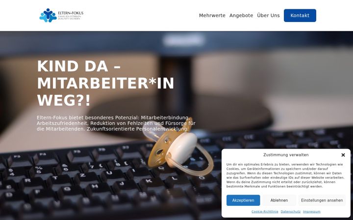 Screenshot του eltern-fokus.de