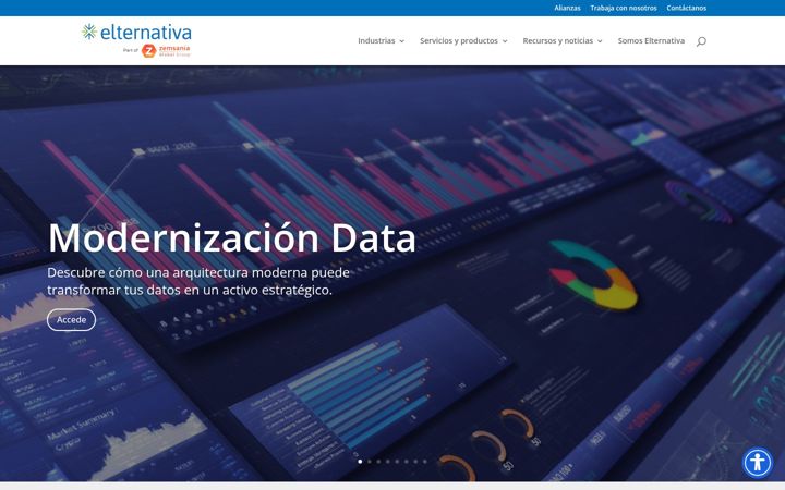 Screenshot of elternativa.com
