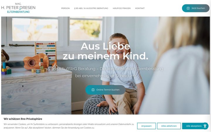 Zrzut ekranu elternberatung-online.at