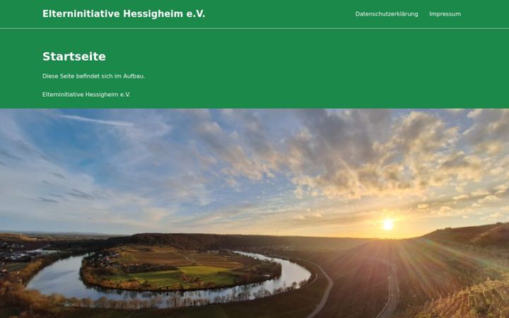 Screenshot of elterninitiative-hessigheim.de