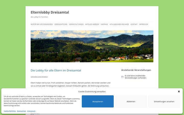 Zrzut ekranu elternlobby-dreisamtal.de