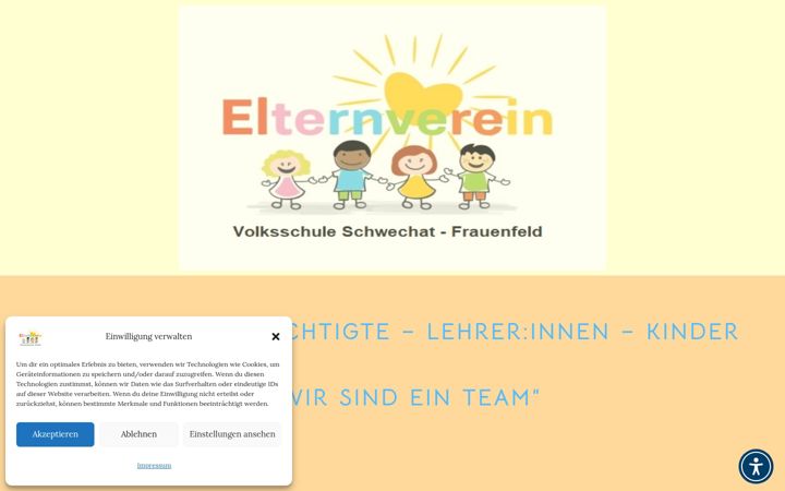 Skærmbillede af elternverein-frauenfeld.at