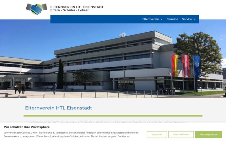 Skærmbillede af elternverein-htleisenstadt.at