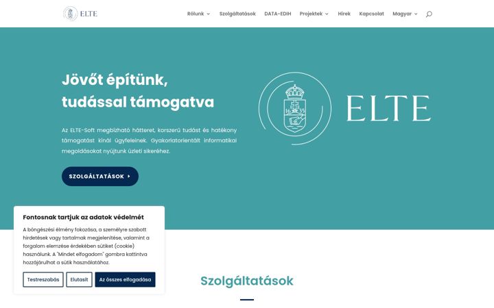 Snímek obrazovky eltesoft.hu