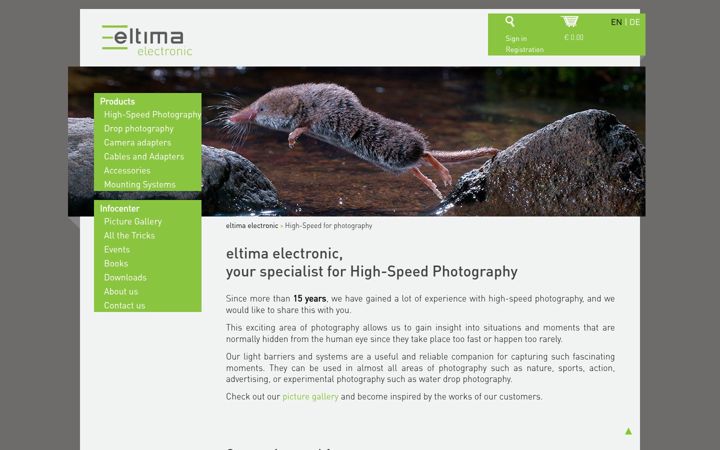 Screenshot of eltima.de