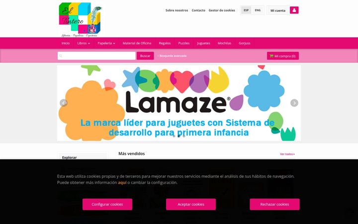Snímek obrazovky eltinterotoledo.com