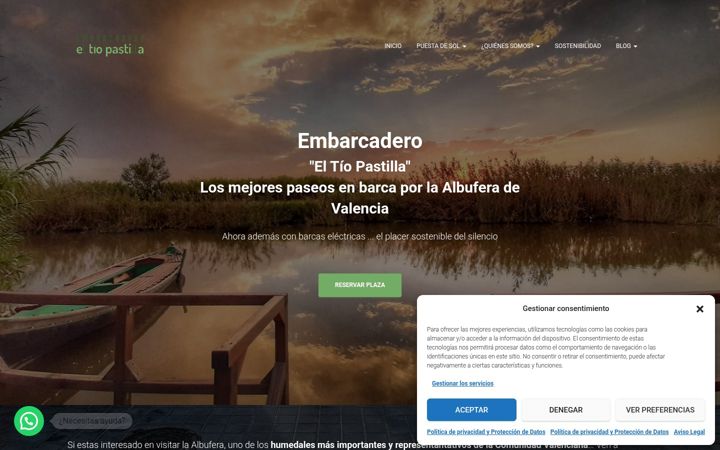 Screenshot of eltiopastilla.com