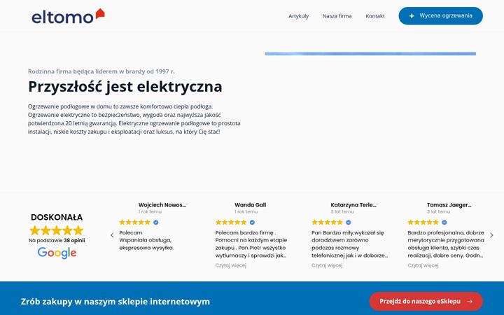 Snímek obrazovky eltom-ogrzewanie.pl