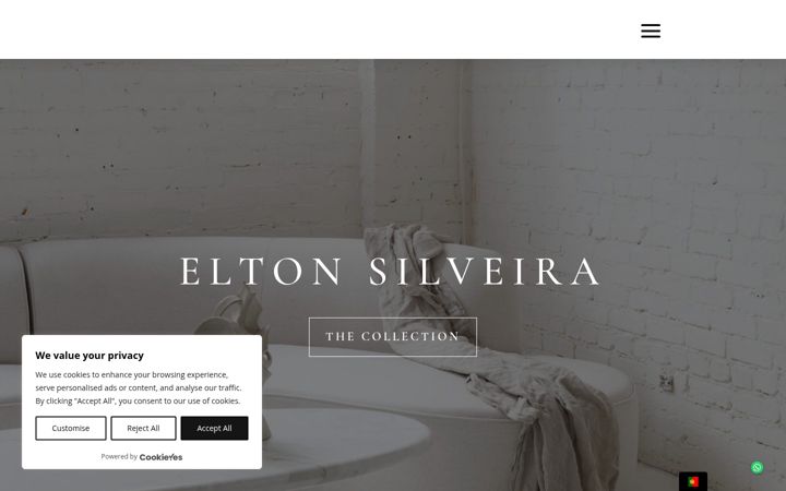 Screenshot of eltonsilveira.com