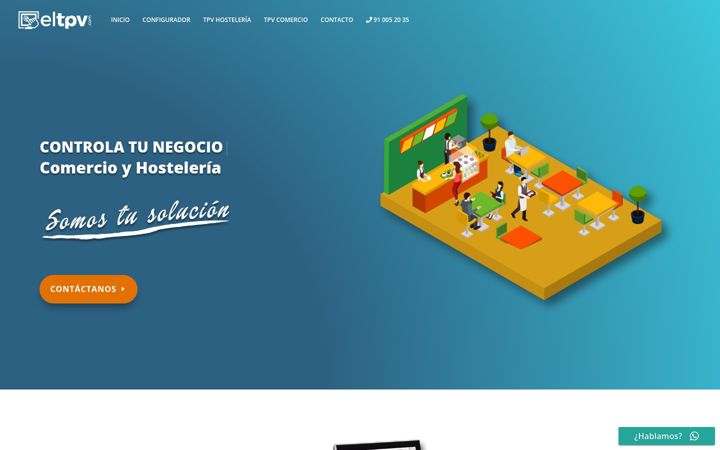 Screenshot of eltpv.com