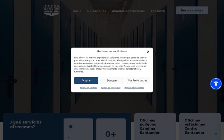 Screenshot of eltrasteroamericano.com