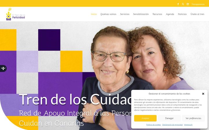 Snimka zaslona za eltrendelafelicidad.org