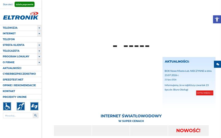 Екранна снимка на eltronik.net.pl