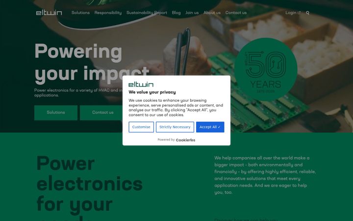 Screenshot of eltwin.com