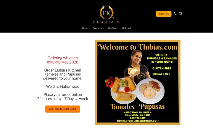 Screenshot of elubias.com