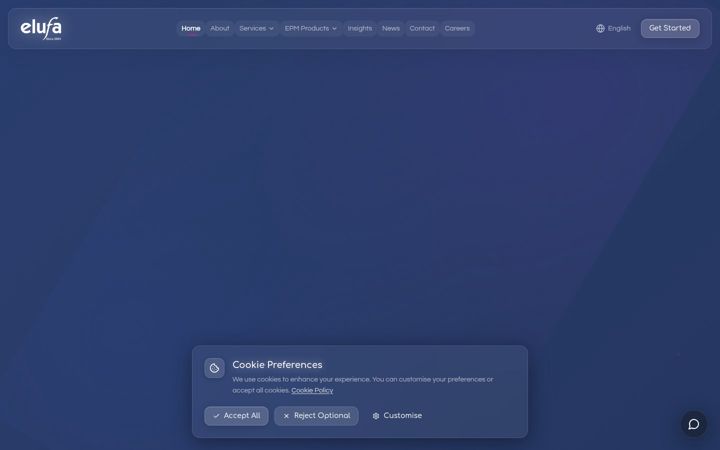 Screenshot of elufasys.com