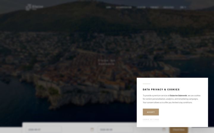 Screenshot of eluize-inn.com