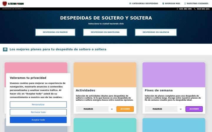 Screenshot of elultimopecado.com