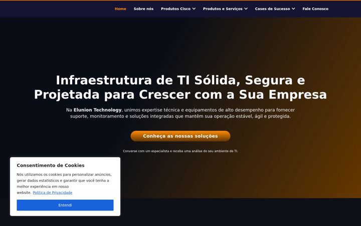 Screenshot di elunion.com.br