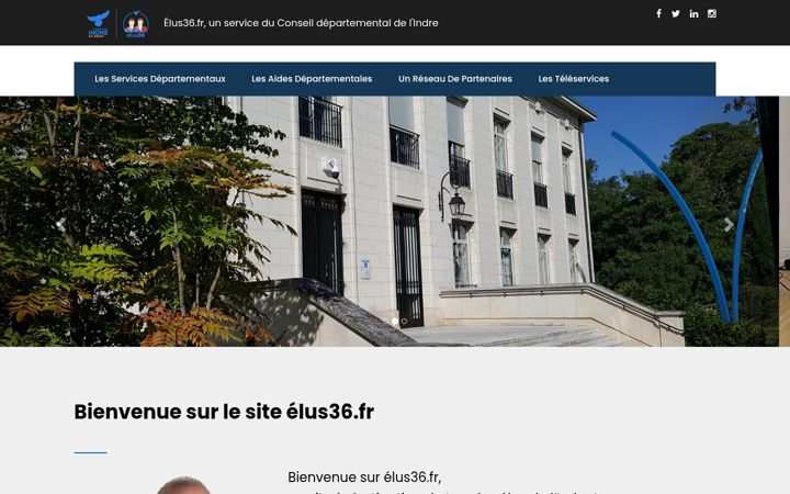 Screenshot ta' elus36.fr
