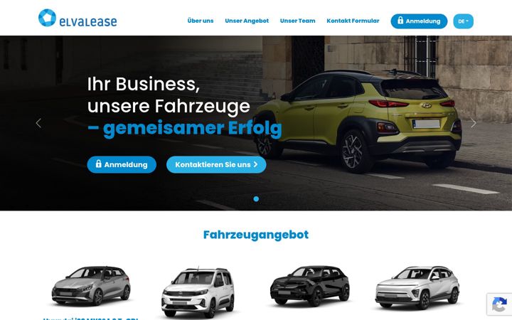 Screenshot of elvalease.com