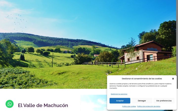 Screenshot of elvalledemachucon.com
