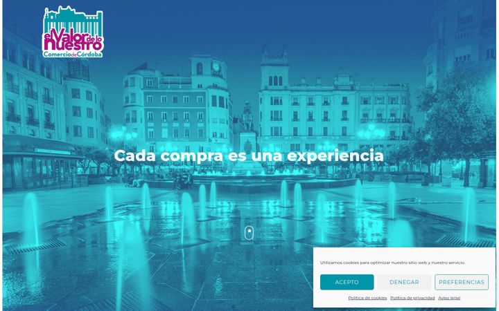 Screenshot of elvalordelonuestro.es