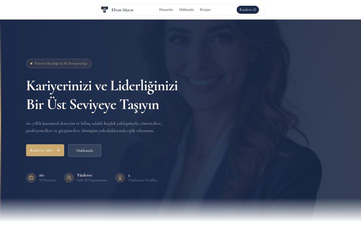Screenshot of elvansuzen.com