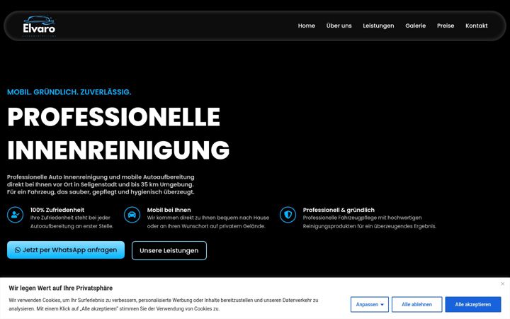 Screenshot of elvaro-autoaufbereitung.de