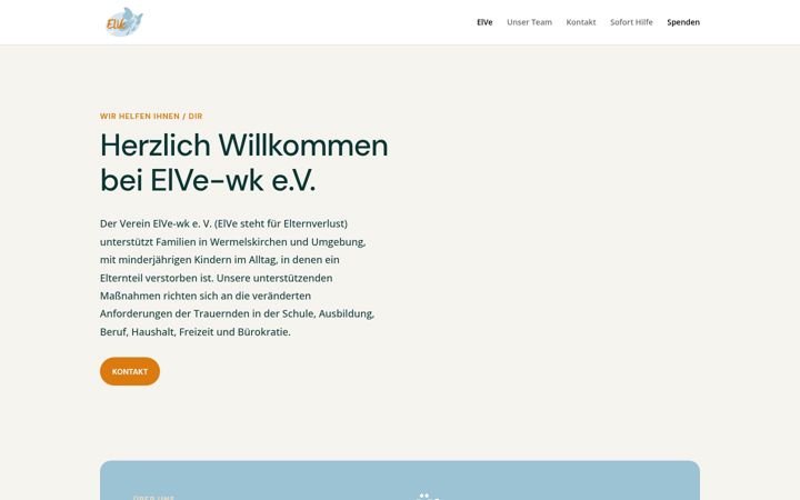 Screenshot of elve-wk.de