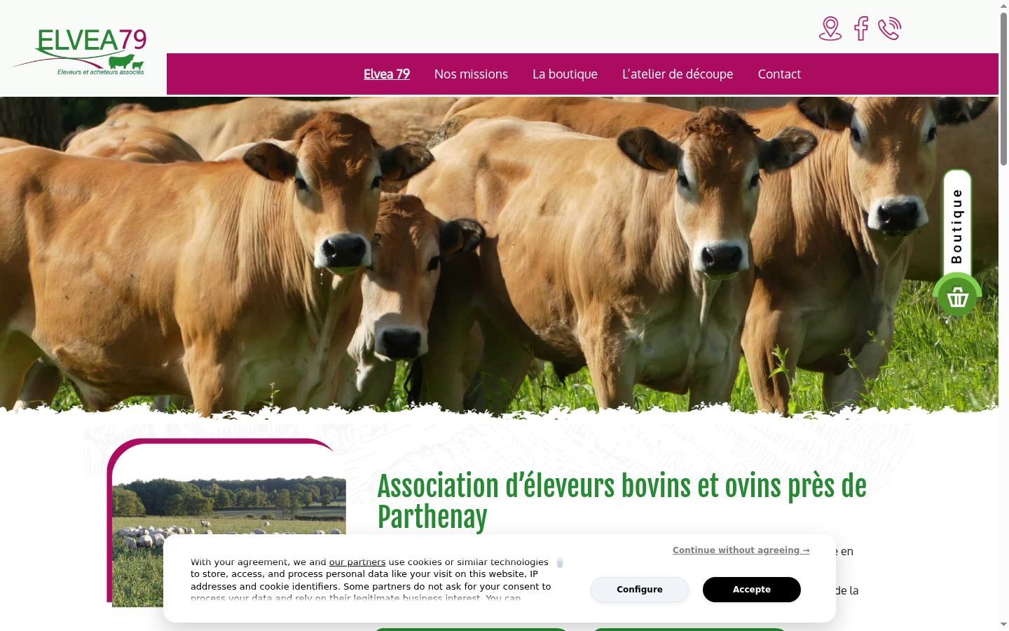 Screenshot tal-banner tal-kunsens muri qabel kwalunkwe interazzjoni