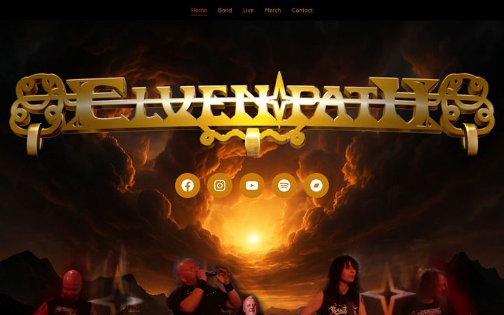 Screenshot of elvenpath.com