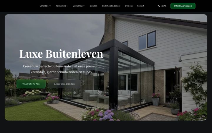 Screenshot ta' elveranda.nl