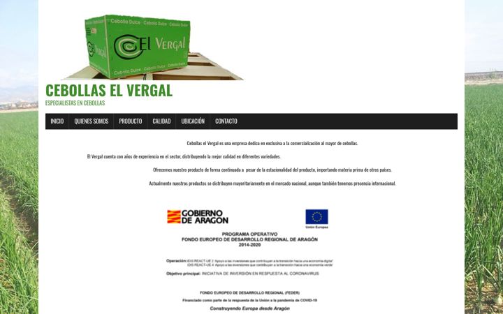 Screenshot of elvergal.es