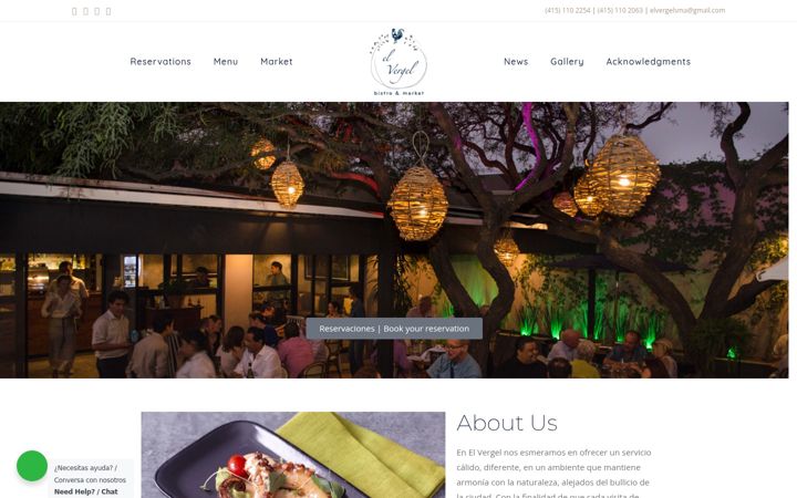 Screenshot of elvergelsanmiguel.com